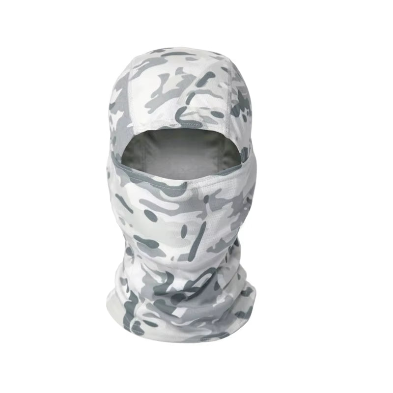 Camouflage Balaclava Hat Cycling Full Face Mask Outdoor Sports Hunting Hiking Ski Mask Motorcycle Helmet Inner Cap