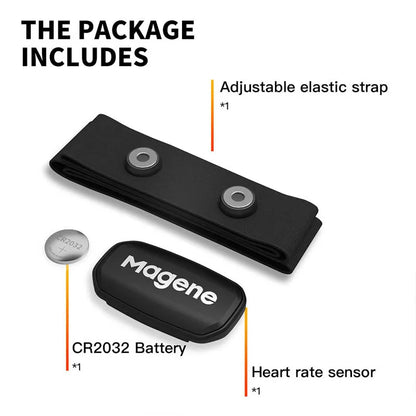 H303 Heart Rate Sensor Bluetooth ANT Upgrade H64 HR Monitor with Chest Strap Dual Mode Computer Bike Sports Band Belt
