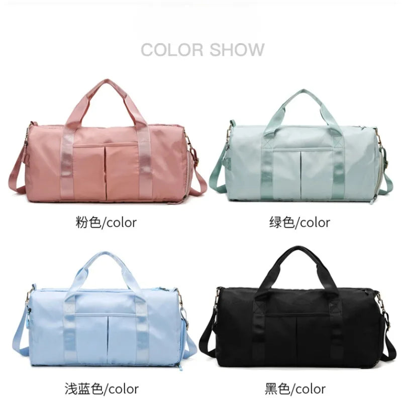 Travel Bag Dry and Wet Separation Large Capacity Fitness Bag Swimming Yoga Bag Cross-Border Sports Bag Travel Duffel Bag