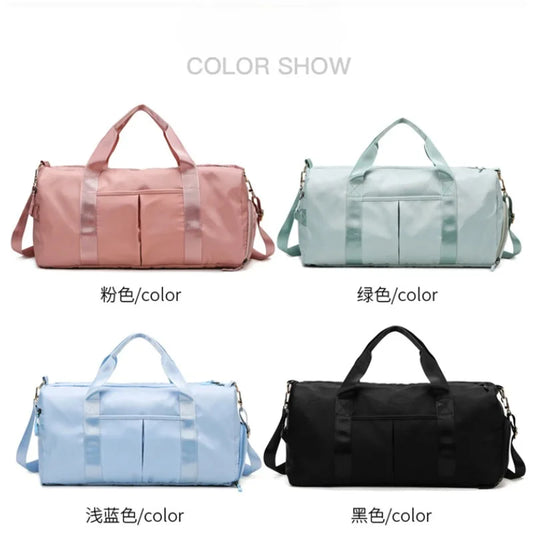 Travel Bag Dry and Wet Separation Large Capacity Fitness Bag Swimming Yoga Bag Cross-Border Sports Bag Travel Duffel Bag